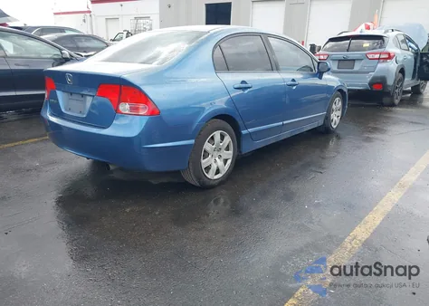 2007 Honda Civic Lx из США, поврежденный, VIN JHMFA16527S009487